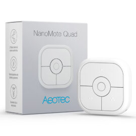 AEOTEC NanoMote Quad - дистанционно с четири бутона image