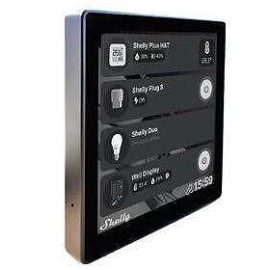 Shelly Wall Display - Стенен сензорен панел с реле - черен 6 Shelly Wall Display - Стенен сензорен панел с реле - черен image