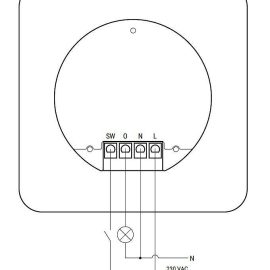 Shelly Wall Display - Стенен сензорен панел с реле - бял 11 Shelly Wall Display - Стенен сензорен панел с реле - бял image