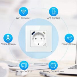 Avatto Wi-Fi Контакт с USB 16А - Tuya/Smart Life 5 Avatto Wi-Fi Контакт с USB 16А - Tuya/Smart Life image