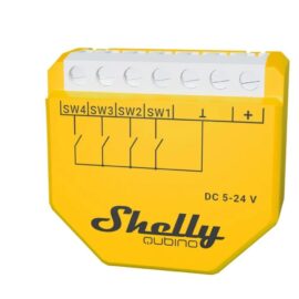 Shelly Qubino Wave i4 DC - Z-Wave модул за активиране на сцени 6 Shelly Qubino Wave i4 DC - Z-Wave модул за активиране на сцени image