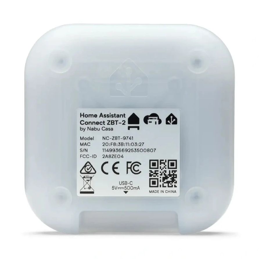 Home Assistant Connect ZBT-2 – USB Zigbee & Thread адаптер 5 Home Assistant Connect ZBT-2 – USB Zigbee & Thread адаптер - Image 4