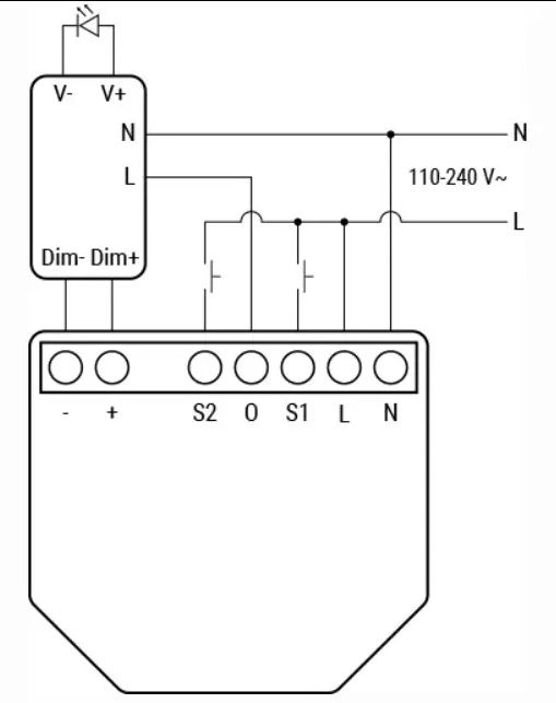 Shelly Dimmer 0/1-10V PM Gen3 3 Shelly Dimmer 0/1-10V PM Gen3 - Image 2