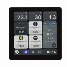 Shelly Wall Display X1i Black